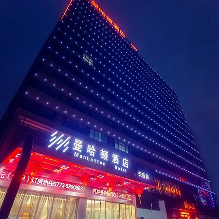 Manhatton Hotel Guilin North Railway Station Exteriör bild
