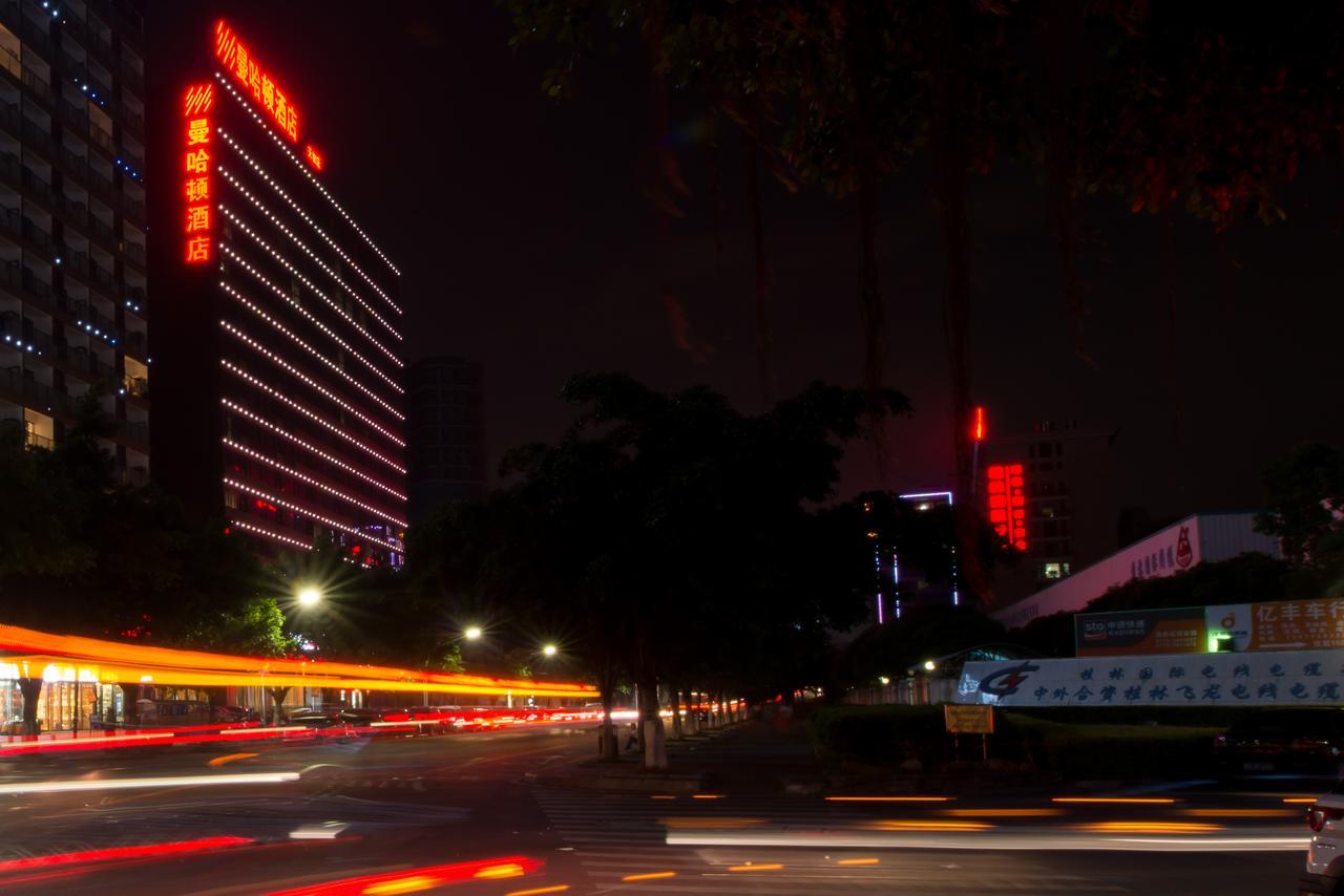 Manhatton Hotel Guilin North Railway Station Exteriör bild
